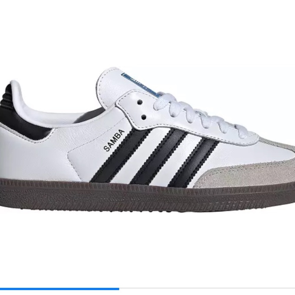 🎉 adidas classic Samba Og White Black Sneakers mens 7.5 /woman’s 9 unisex